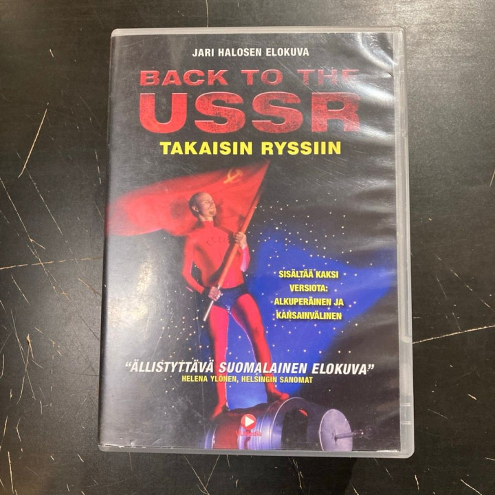 Back To The USSR - takaisin Ryssiin DVD (VG+/VG+) -komedia-